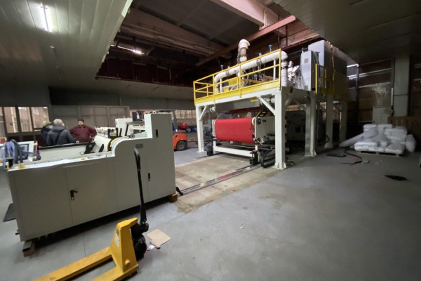 Производственный комплекс оборудования для  материала мельтблаун